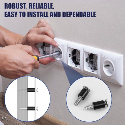 WEGOUP 330 Pcs Black Nylon Electrical Outlet Spacers Kit - color: 330pcs