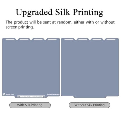 for Snapmaker U1 Build Plate Double Sided Smooth Cold Cool Plate Parts - color: Grey, size: U1