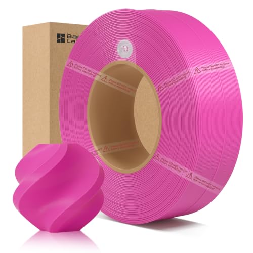 Bamboo PLA Basic 3D Printer Filament Refill Magenta 10202 - color: Magenta 10202