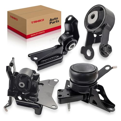4PCS Engine Motor & Trans Mount Set Compatible with 2006-2011,2015-2016 Toyota Yaris 1.5L with Automatic Transmission Mount Replacement Replace# A4254, A62087, A62044, A62068, A4237 - size: Yaris 2006-11/2015-17 1.5L,Yaris R 16-17 1.5L
