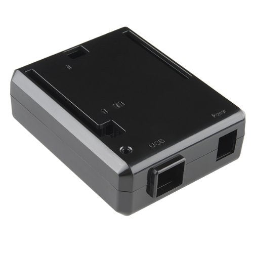 SB Arduino Uno R3 Enclosure case Box - Black Plastic