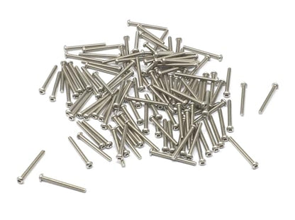 iexcell 100 Pcs M2 x 20mm Thread Pitch 0.4 mm Stainless Steel 304 Hex Socket Button Head Cap Screws Bolts Kit - size: M2 x 20mm