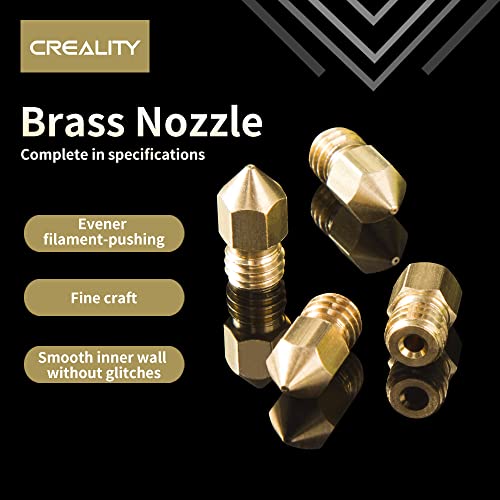 10pcs 0.4mm Nozzle with 5pcs Silicone Sock for Creality Ender 3