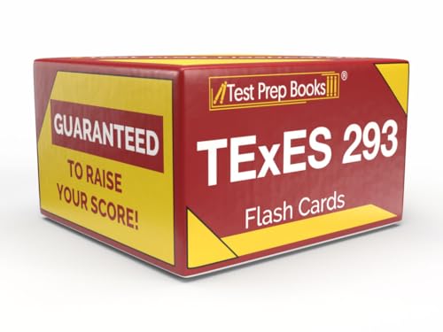 TExES Science of Teaching Reading 293 Study Cards: TExES Science of Teaching Reading Exam Prep and Practice Test Questions [Full Color Cards]