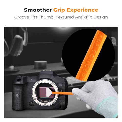 K&F CONCEPT 24mm Full Frame Sensor Cleaning Kit, with 20ML Sensor Cleaner - size: 24mm