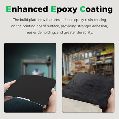 Creality Ender 5 Max Epoxy Resin Build Plate 415×430mm EP Coated Magnetic Steel Bed Plate for Creality Ender 5 Max 3D Printer - style: Ender 5 Max EP Plate