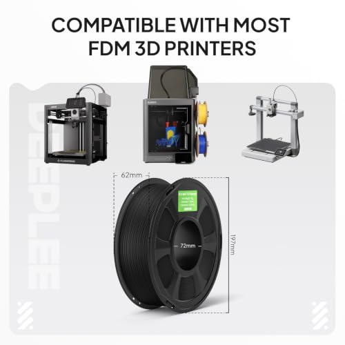 Matte PLA 2.0 Filament 1.75mm, 1KG Navy Blue - color: 1*2.0 Navy Blue