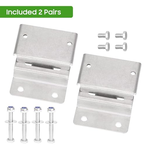 10L0L Golf Cart Seat Hinge Set for Yamaha G&E G8, G14, G16, G19, G20, G22 - style: For Yamaha G22