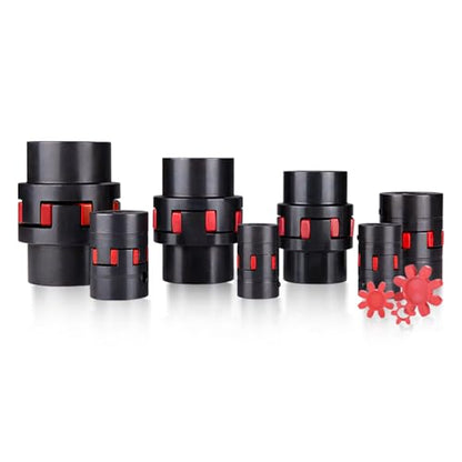 Jaw Coupling XL0 Flexible Shaft Coupling, 8-12mm Bore, D30 L50 - size: 8mm-12mm