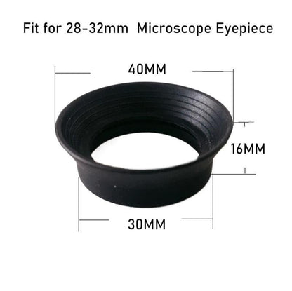 A Pair of Binoculars Rubber Eye Cups Eye Guards Caps AER232 ID 30MM Suit for 28mm - 32mm Microscope Eyepiece Telescopes Eyecups