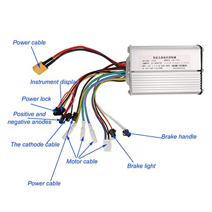48V 20A Brushless DC Motor Controller Scooter for M4 2 Wheeled Type