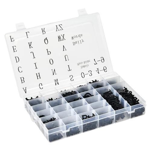 Pre-Cut Letters for Felt Letter Board, 736 Pcs, Black - color: Black