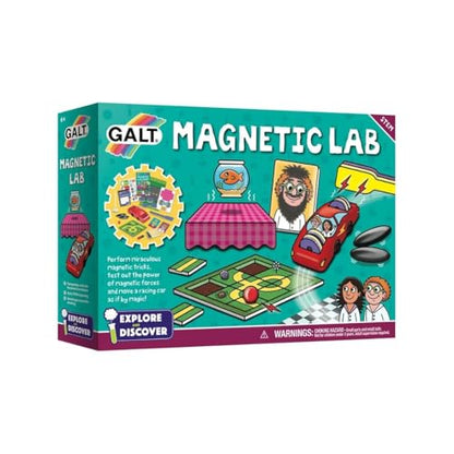 Galt Toys, Magnetic Lab, Science Kit for Kids, Ages 6+, Multicolor - style: Magnetic Lab