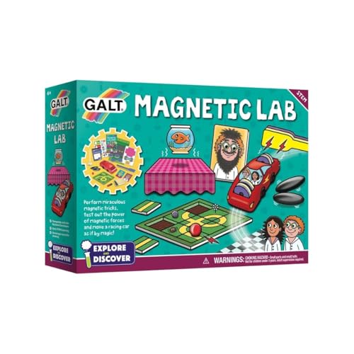 Galt Toys, Magnetic Lab, Science Kit for Kids, Ages 6+, Multicolor - style: Magnetic Lab