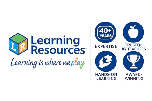Learning Resources Simple 3 Button Stopwatch, Supports Science Investigations, Timed Math Exercises, Elapsed Time Tracking, Ages 5+