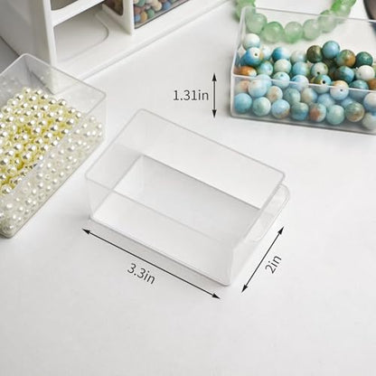 9 Drawer Plastic Organizer Box, Jewelry & Bead Containers, Teacher & Tackle Box Organizer for Small Hardware, Sewing Supplies, Fishing Tackle & Miniature Collectibles