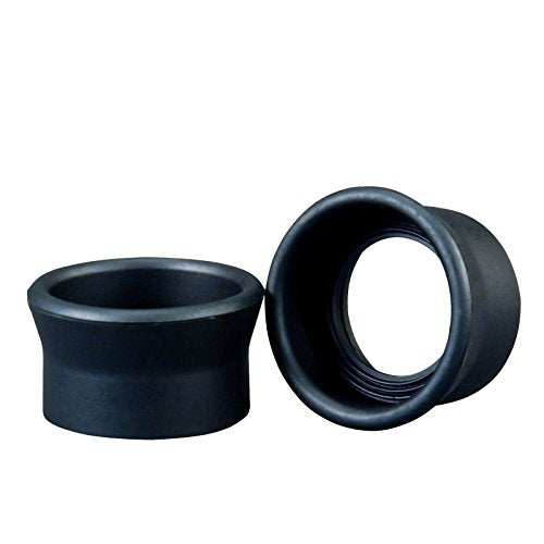 OMAX AER232 Small Pair of Rubber Eyecups for Microscopes, Black