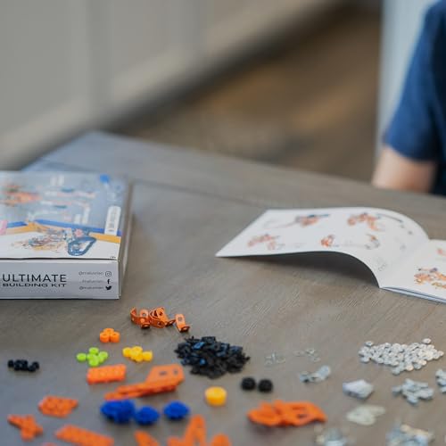 Erector Set for Boys & Girls - Metal Model Kits for Adults, Teens & Advanced Kids - Stem Toys - Build A Robot or Excavator - Educational & Engineering Toys - Building Kit | 389 pcs