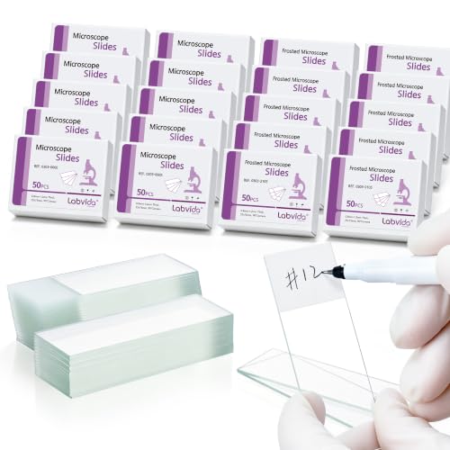 1000pcs Microscope Slides, Dim.75x25x1mm, LVQ096C - color: LVQ096C