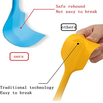 8 Pieces Silicone Spatulas,8.5 inch Non-stick Spatulas with Stainless Steel Core,Heat Resistant-500℉, One Piece Design,Food Grade Silicone, Dishwasher Safe, for Mixing,Cooking,Baking (8.5 inch) - size: 8.5 INCHES