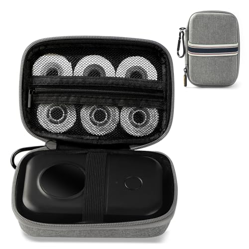 Phomemo P21 Label Maker Case, D30 D30D D35 Waterproof Storage Bag - color: Gray, style: 1 Case