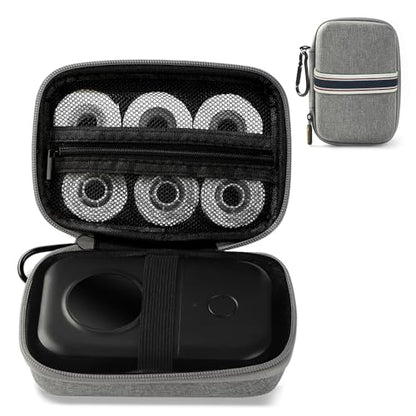 Phomemo P21 Label Maker Case, D30 D30D D35 Waterproof Storage Bag - color: Gray, style: 1 Case