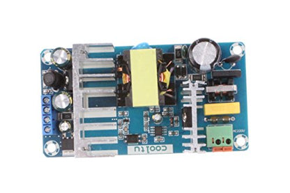 NOYITO AC to DC Power Supply Module DC 24V 4A 12V 1A Dual Output AC 120V 100-260V to 24V 12V 100W Industrial Power Module (Dual Output 24V 4A, 12V 1A, Blue) - size: Dual Output 24V 4A / 12V 1A