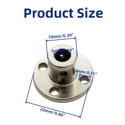 4Pcs 5mm Shaft Coupler - size: 5mm
