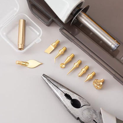 3D Printer Smoothing Tool Kit Tool, 8PCS, Gold