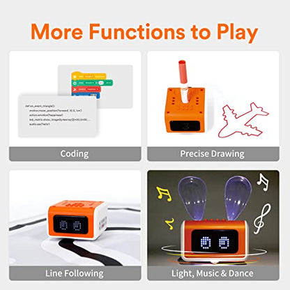 VinciBot Coding Robot with Creator kit for Kids 8-12