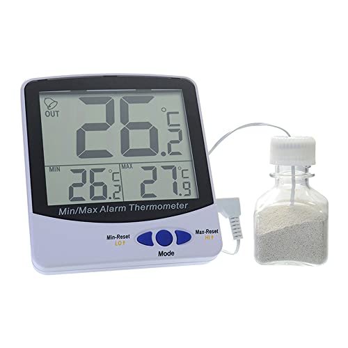 Thermco ACC895WB Environmental Digital Triple Display Large Thermometer for Water Bath