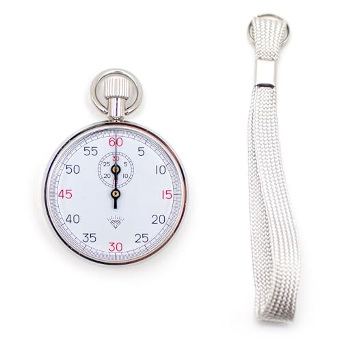 Mechanical Stop Watch Sports Chronograph Running Timer Handheld Stopwatch (SXJ505) - color: Sxj505