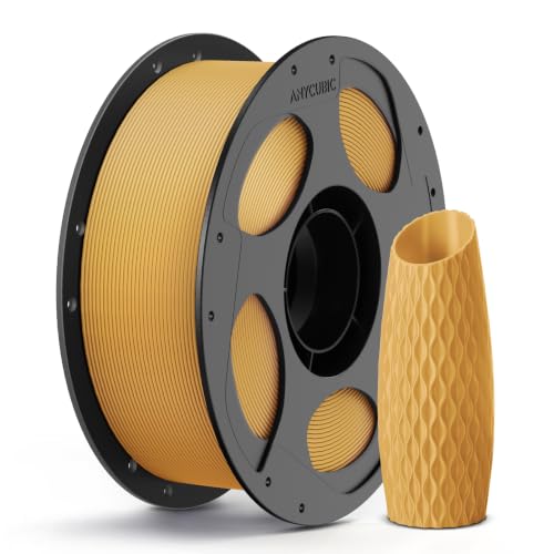 ANYCUBIC PLA 3D Printer Filament 1.75mm, Gold, 1KG - color: 1kg Pla Gold
