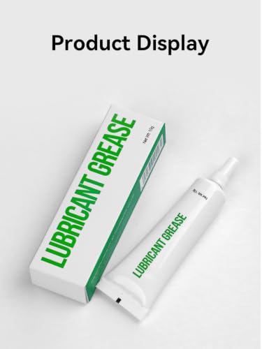 Creality 3D Printer Lubricant Grease, Non-Toxic, Odorless, Noise Reducing & Anti-Wear, High Viscosity Lubricating Paste for Linear Rods, Lead Screws, 3D Printers Parts, Gear Grease (4 Pack) - style: Lubricant Grease