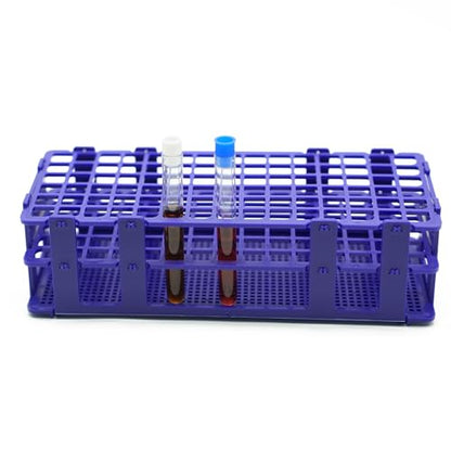 3 Pcs Detachable Plastic Test Tube Rack, 90 Holes Each, 13mm Diameter - color: Blue, size: 90 Holes-13mm