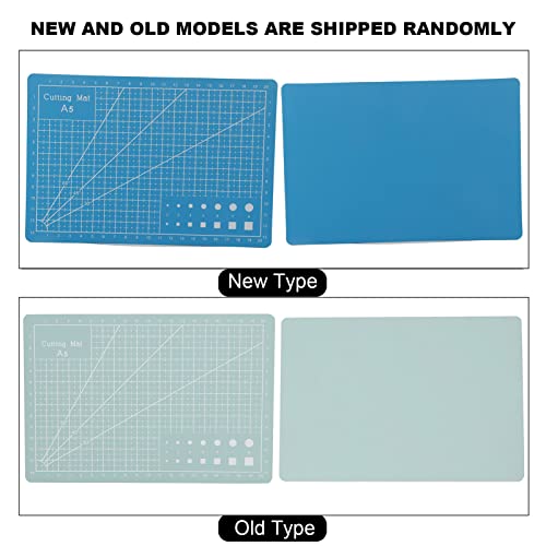Generic A5 Cutting Mat, Self Healing PVC Grid Lines Board for Paper Leather Fabric, with Anti Skid Design to Protect Work Surface