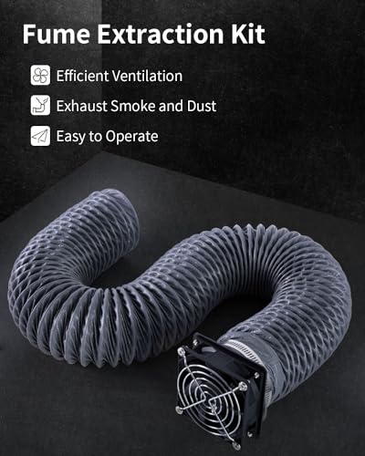 Creality Official Fan Extraction Kit for Ender Plus 3D Printer Enclosure with Fan Interface and Laser Engraver Enclosure - color: Fan Extraction Kit