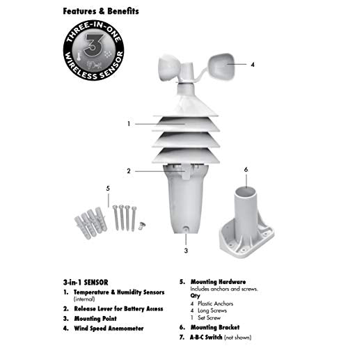 AcuRite Notos (06008M) Wireless Outdoor Weather Sensor