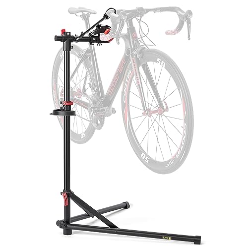 CXWXC Bike Repair Stand - Bike Stand For Maintenance Workstand - color: B: Black Red