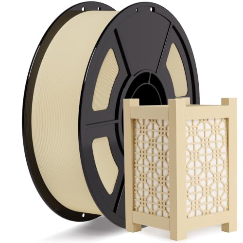 iSANMATE Matte PLA Beige Tan Skin Filament 1.75mm 30-300mm/s 1KG for Bambu - color: Beige