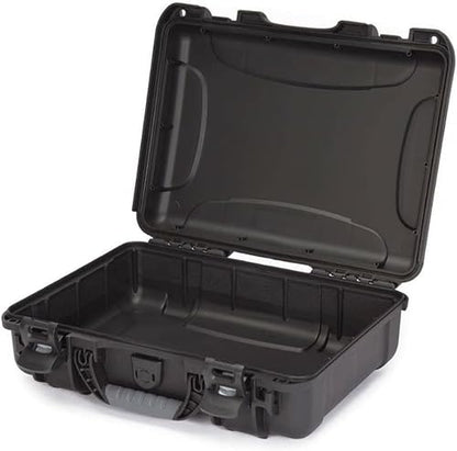 NANUK 910 Hard Case with Customizable Cubed Foam, IP67 Waterproof, Dustproof and Impact Resistant, 14.3” x 11.1” x 4.7”, Rugged Construction for Ultimate Protection, Made in Canada – Black - color: Black, style: Cubed Foam