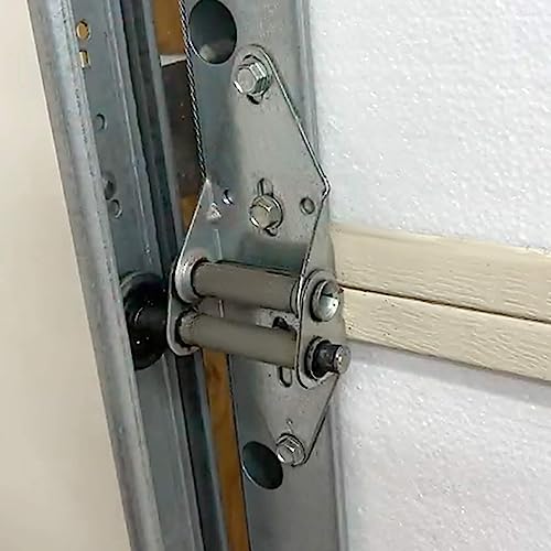 2 Packs Garage Door Hinges #2 with Galvanized Finish - Heavy Duty 14 Gauge Steel, Suitable for Residential/Light Commercial Garage Door Replacement - size: #2