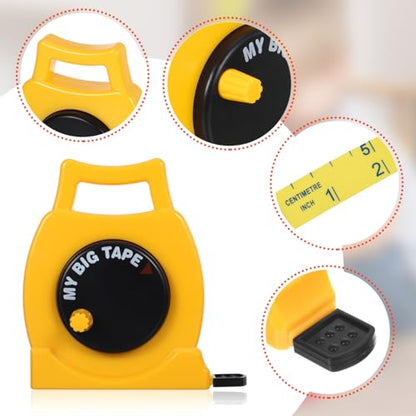 DOITOOL Kids Tape Measure Toy, Inch and Centimeter Learning Tool