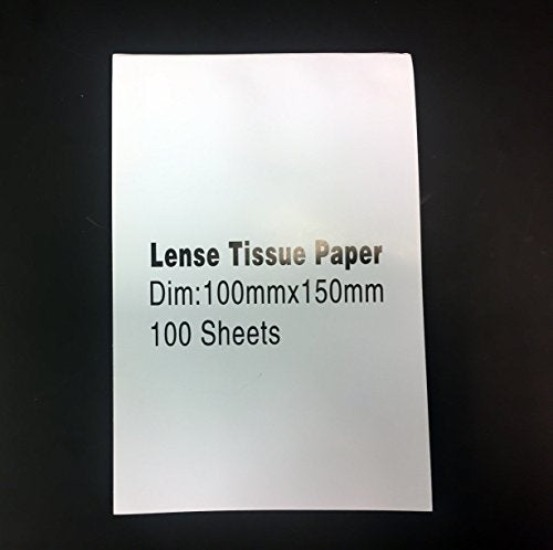 Rs' Science 300 Sheets Ultrasoft Microscope and Camera Lens Cleaning Paper - 3-Pack of 100-sheet booklets
