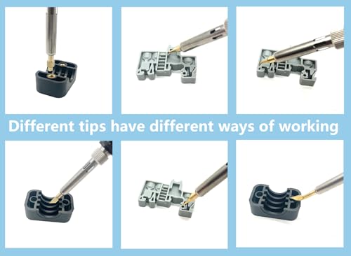 3D Printing Smoothing Tool Kit Modify Finishing Soldering Welding Iron Kit Heat Set Insert Brass Nut