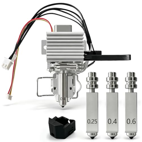 1PK 0.4mm Kobra X Hotend Complete Kit & 3PK 0.25/0.4/0.6mm Kobra X Nozzle - style: 0.25/0.4/0.6MM