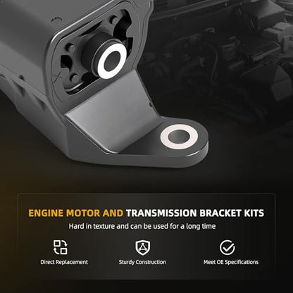 Engine Motor Mount Transmission Bracket Kits for Acura MDX 3.7L - style: for MDX/ZDX 3.7L 2010-2013