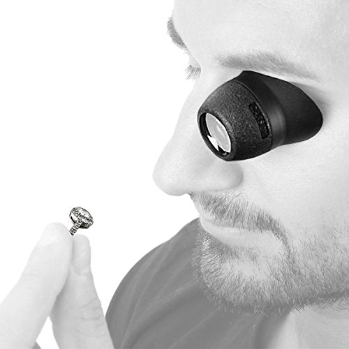 Carson 4 Piece MagniLoupe Eye Loupe Set with Smartphone Adapter ML-20, X-Large