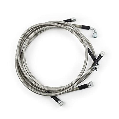 48RE Transmission Cooler Hoses Lines Kit SS Fits for 2003-2007 Dodge Ram 2500/3500 Cummins 5.9L 48RE Transmission