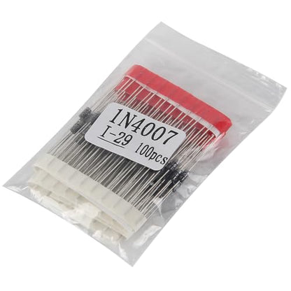 200pcs 1N4007 Rectifier Diode 1A 1000 Volt 1000V IN4007 4007 Electronic Silicon Diodes - style: 1N4007-200pcs
